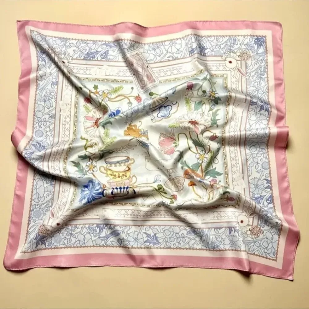 Wonderland scarf headwrap neckerchief Alice